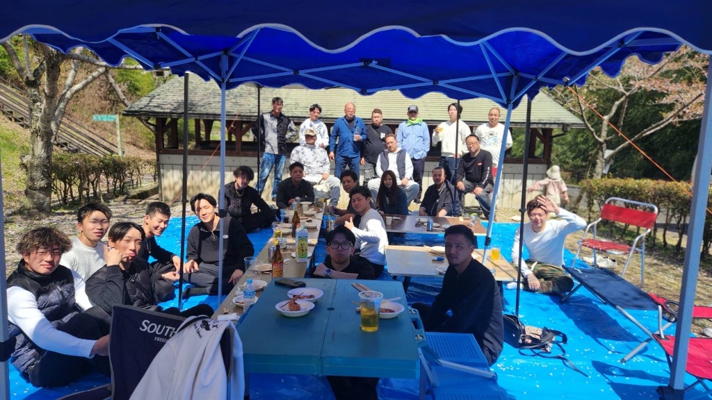 【毎年恒例】株式会社絆友興業のお花見BBQ